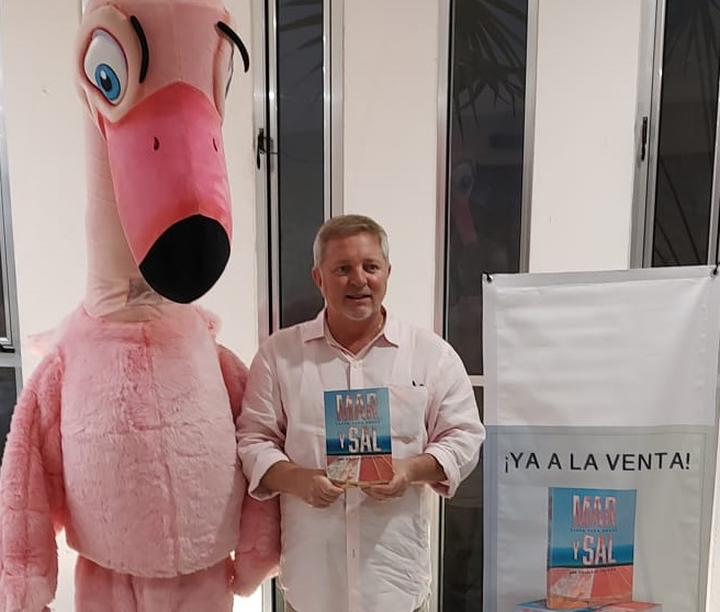 Pedro Peón presenta ‘Mar y Sal’, una novela de Yucatán, en el Centro Cultural Olimpo