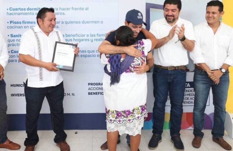 Con viviendas dignas, Mauricio Vila transforma la vida de las los más vulnerables de Yucatán