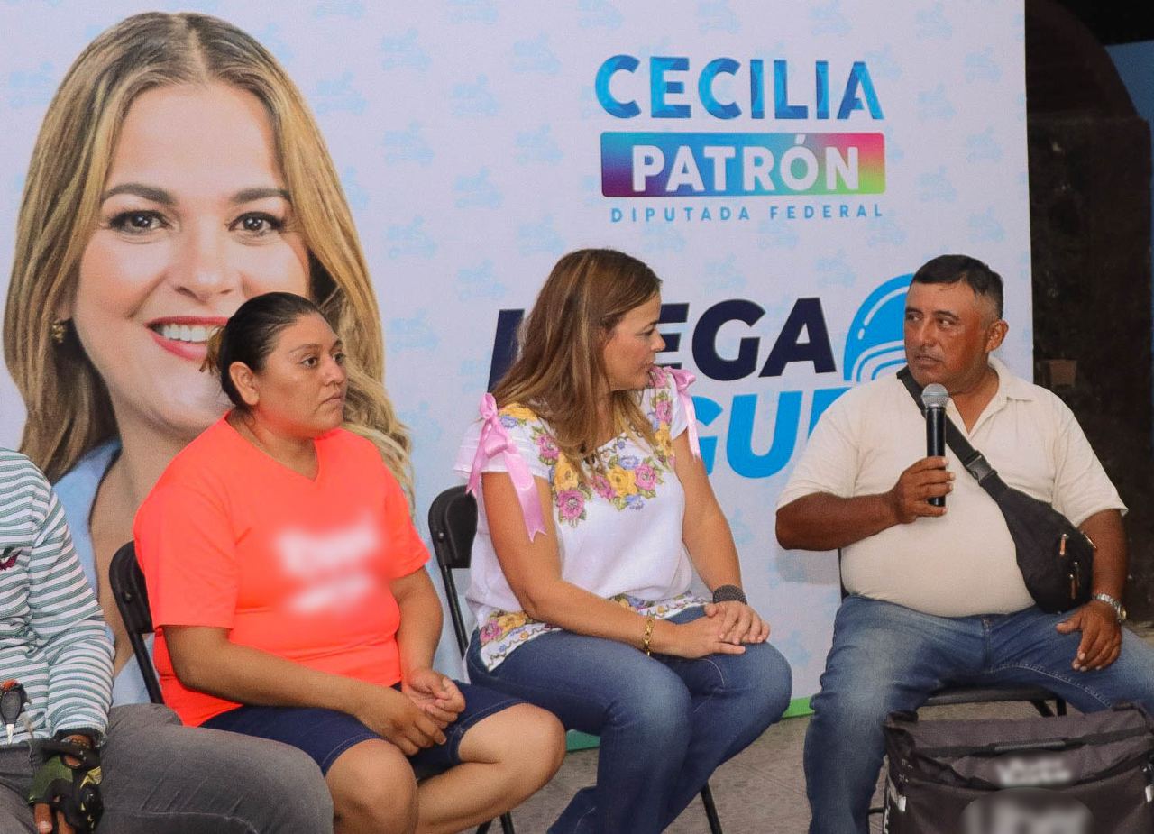 Abre diálogo Cecilia Patrón con trabajadores de plataformas de reparto a domicilio