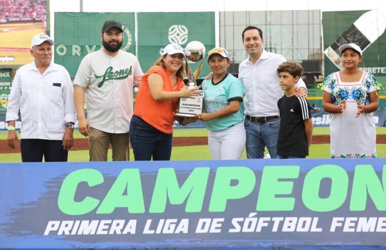 Finaliza con éxito el primer Torneo de Sóftbol Femenil Estatal ‘Liga del Cambio’