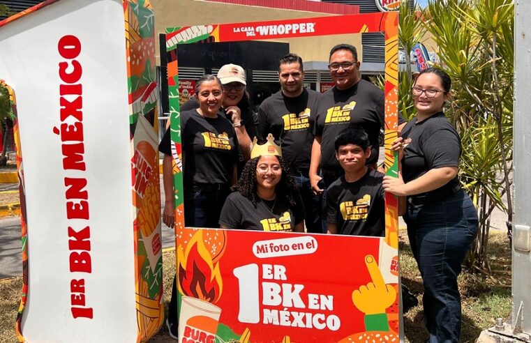 Mérida celebra 32 años del primer Burger King de México, en Prolongación Montejo