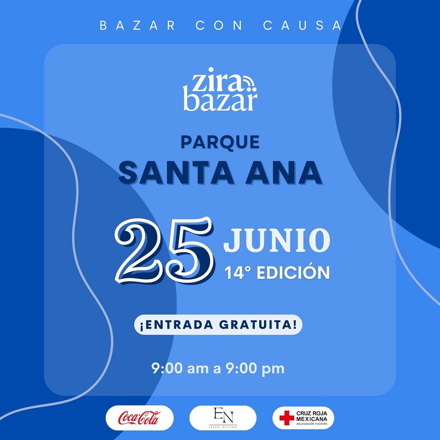 En su 14a. edición Zira Bazar apoyará a la Cruz Roja Yucatán