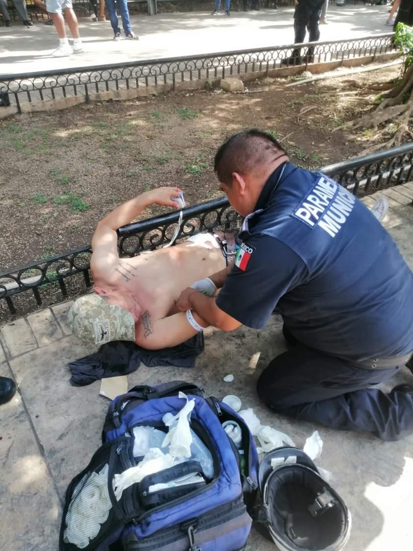 Ataque sangriento en la Plaza Grande de Mérida