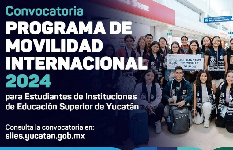 Estudiantes yucatecos viajarán al extranjero en 2024 para mejorar su inglés