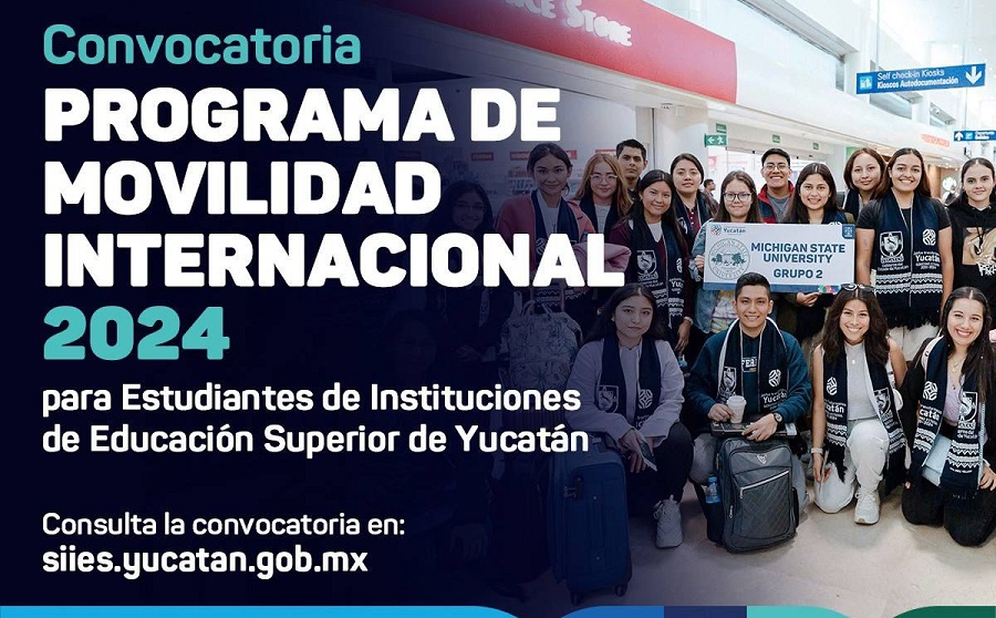 Estudiantes yucatecos viajarán al extranjero en 2024 para mejorar su inglés