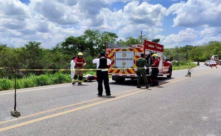 Por descuido de sus padres, la llanta de una moto tritura a un bebé en Campeche