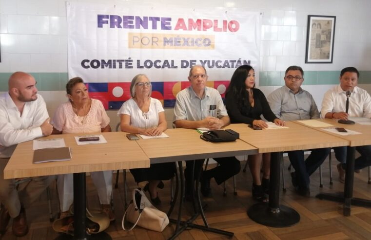 Activan en Yucatán el comité del Frente Amplio por México