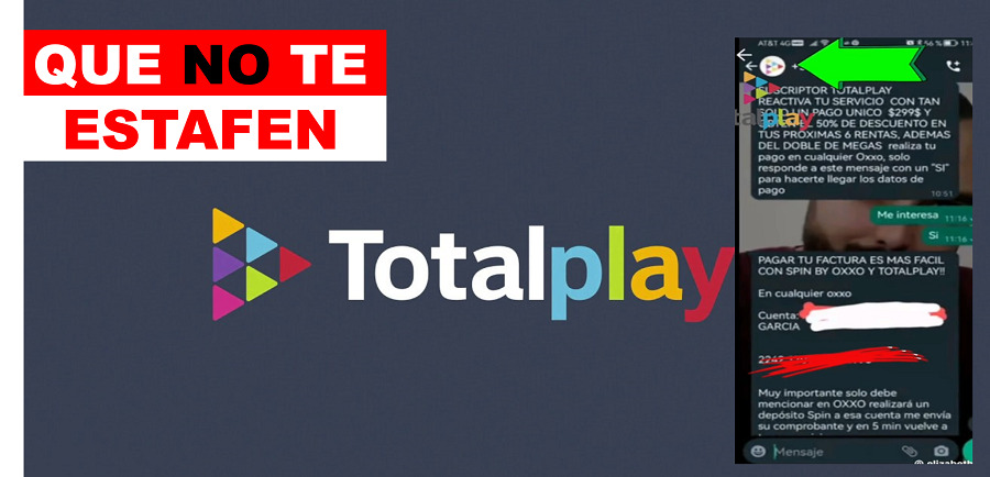 Estafan en Yucatán con falsa promoción de seis meses al 50% descuento en Totalplay