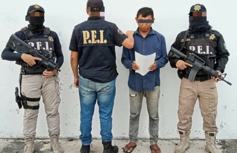 Albañil de Quintana Roo detenido por dar muerte a un adulto mayor en Mérida