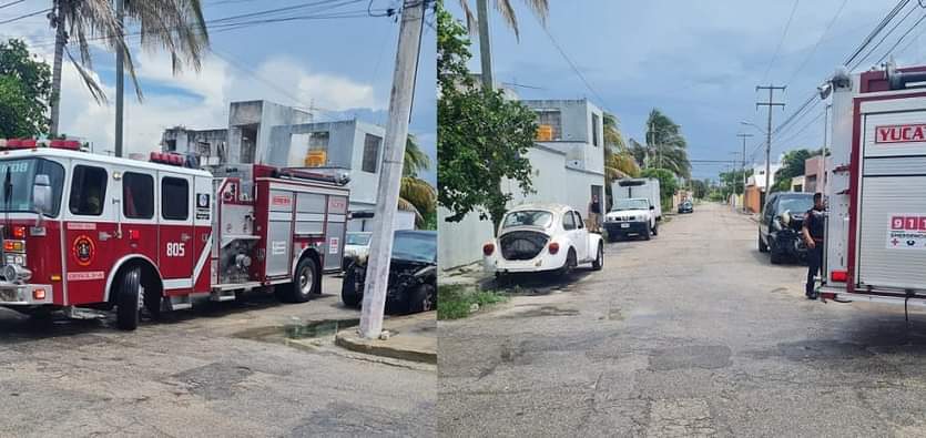 Bomberos en apuros por autos de un taller clandestino de “Bosques del Poniente”