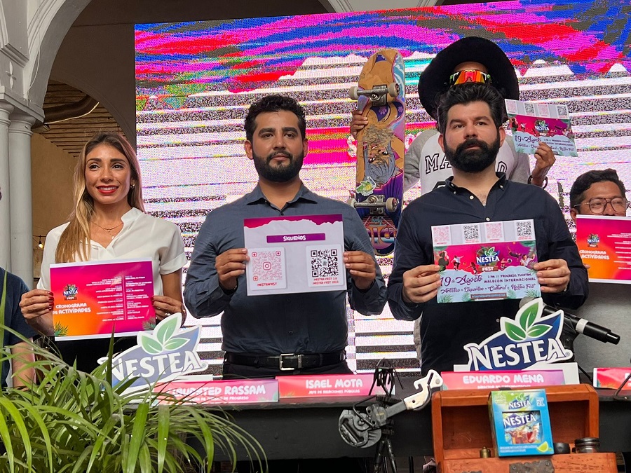 Por primera vez llega el Nestea Fest al malecón internacional de Progreso