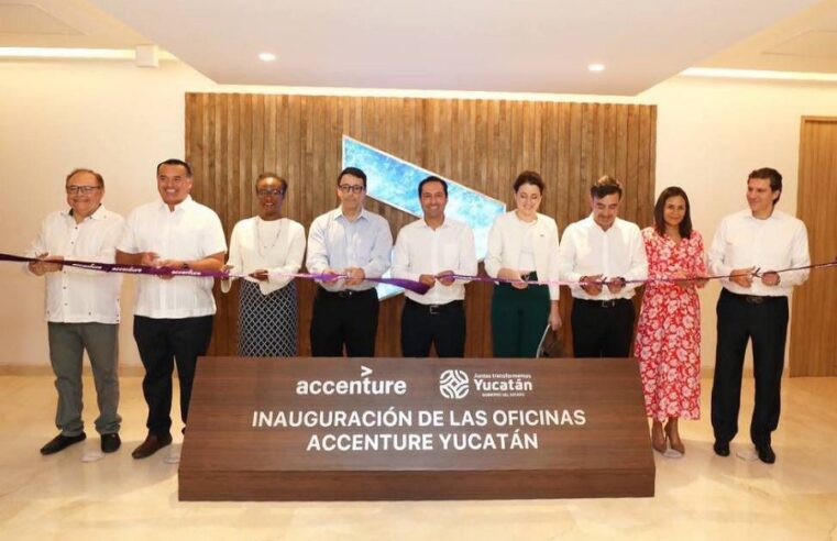 Vila inauguró el Centro de Tecnologías de Accenture, líder en servicios de tecnologías