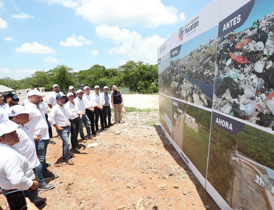 Mauricio Vila entrega obras para el Sistema Metropolitano para el Manejo de Residuos