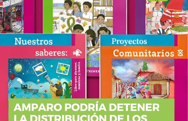 Por amparo suspenden hasta nuevo aviso la entrega de los libros de texto de primaria