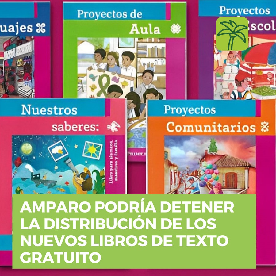 Por amparo suspenden hasta nuevo aviso la entrega de los libros de texto de primaria