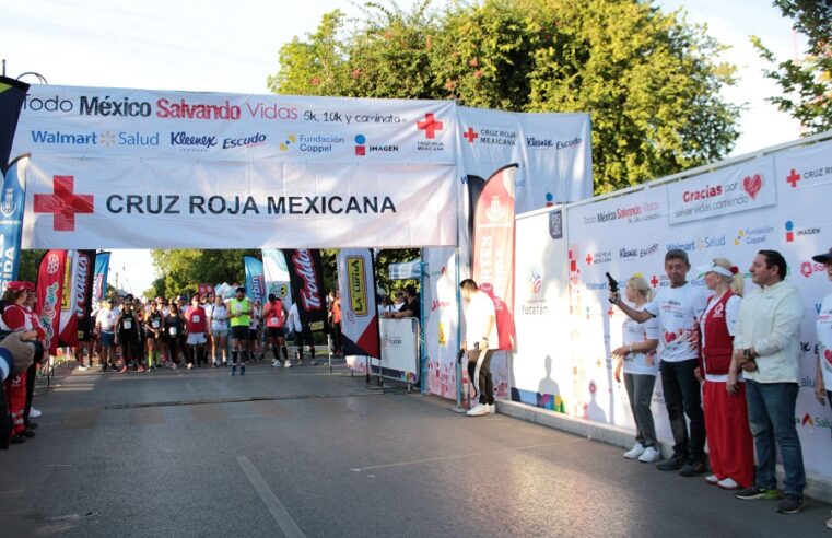 Más de 500 corredores participan en la Carrera ‘Todo México salvando vidas’