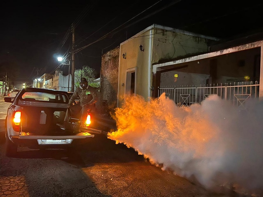 Intensifican fumigación anti-dengue en Mérida y seis municipios más