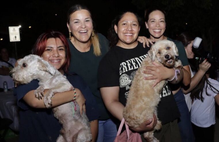 Haciendo equipo por las mascotas, Cecilia Patrón promueve acciones por el bienestar animal