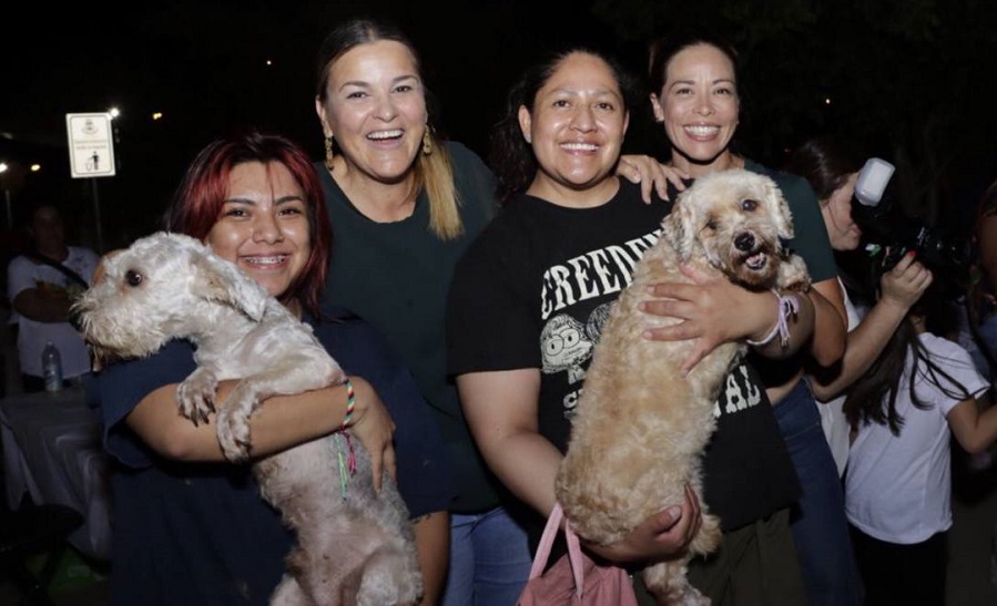 Haciendo equipo por las mascotas, Cecilia Patrón promueve acciones por el bienestar animal