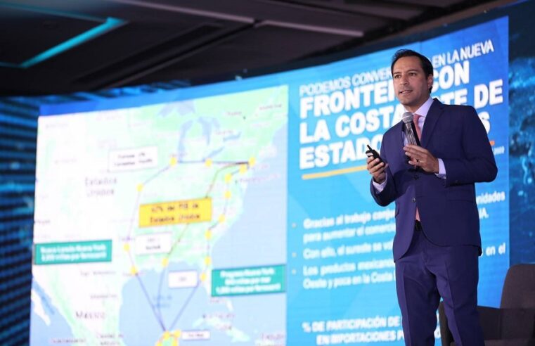 Mauricio Vila expone la transformación de Yucatán hacia un estado sostenible y con desarrollo
