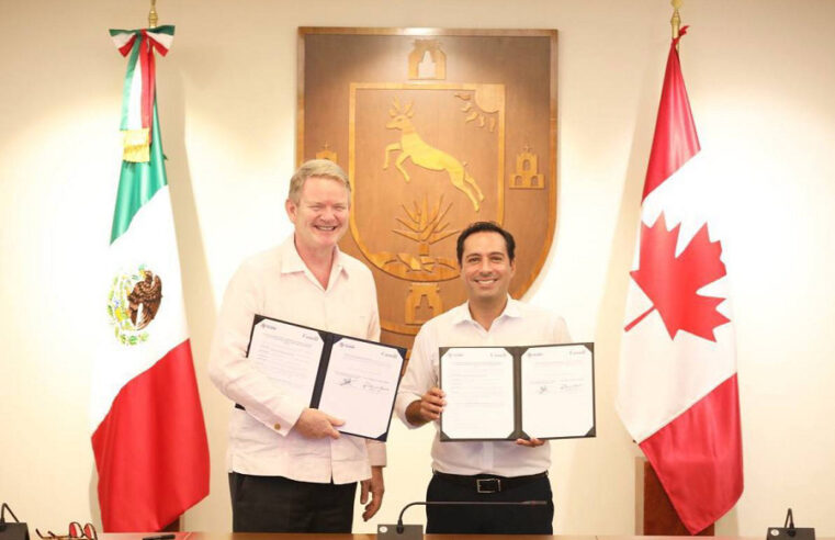 Yucatán y Canadá refuerzan sus lazos de cooperación