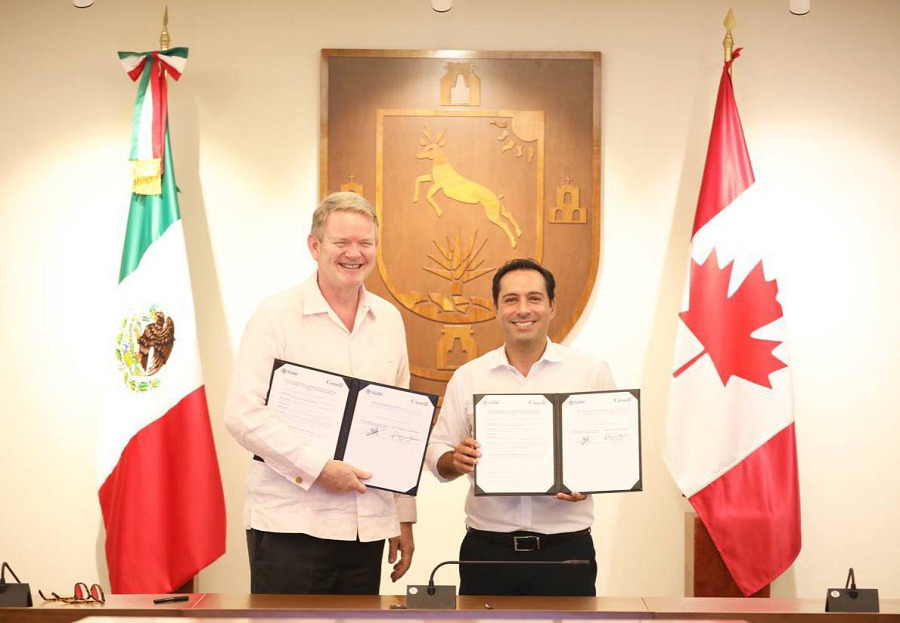 Yucatán y Canadá refuerzan sus lazos de cooperación