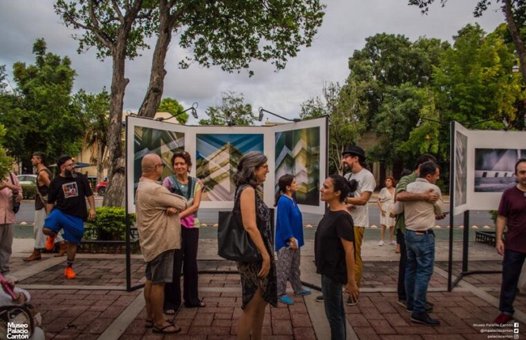 Inauguran la muestra Arqueología Imaginaria del Palacio Cantón, de Omar Said Charruf