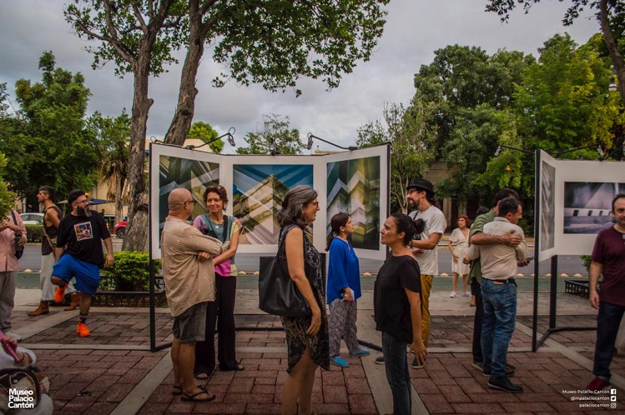 Inauguran la muestra Arqueología Imaginaria del Palacio Cantón, de Omar Said Charruf