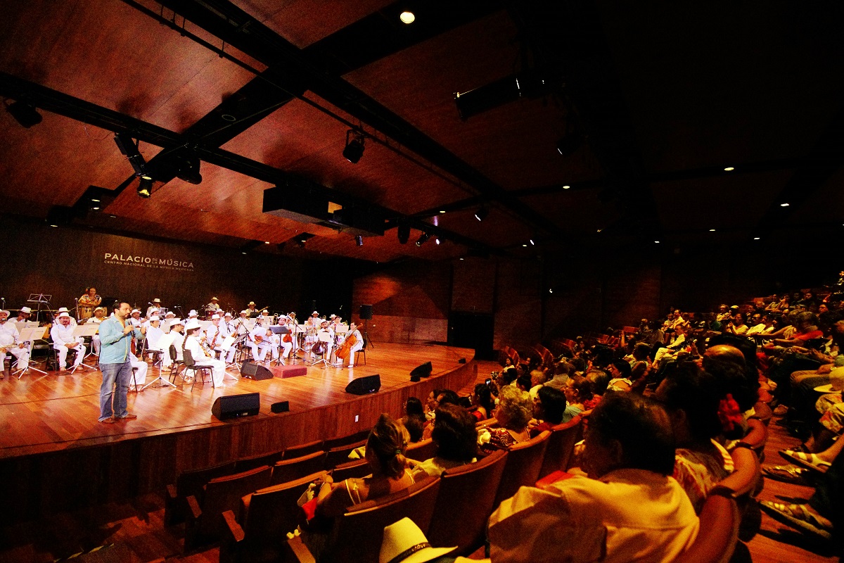 El Palacio de la Música en Mérida despide el año con más de 50 eventos musicales