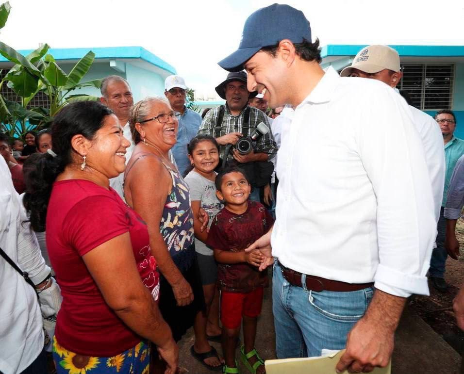 Yucatán: El gobernador Mauricio Vila entrega 64 aulas de educación inicial indígena