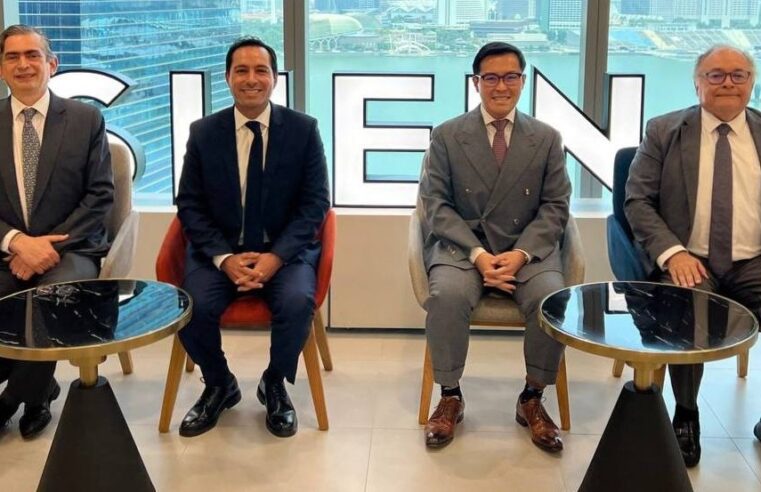 Mauricio Vila se reunió en Singapur con directivos de la empresa multinacional SHEIN