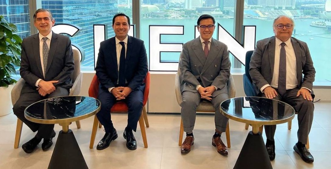 Mauricio Vila se reunió en Singapur con directivos de la empresa multinacional SHEIN