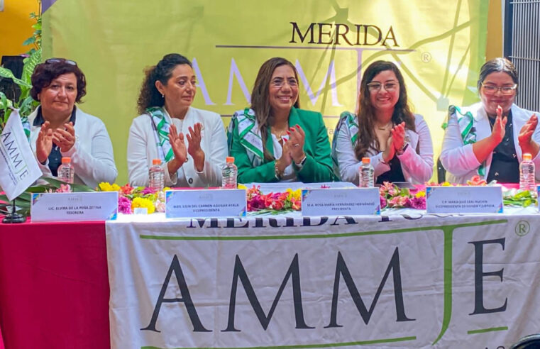 AMMJE Mérida presenta resultados y los proyectos que desarrollarán en 2024