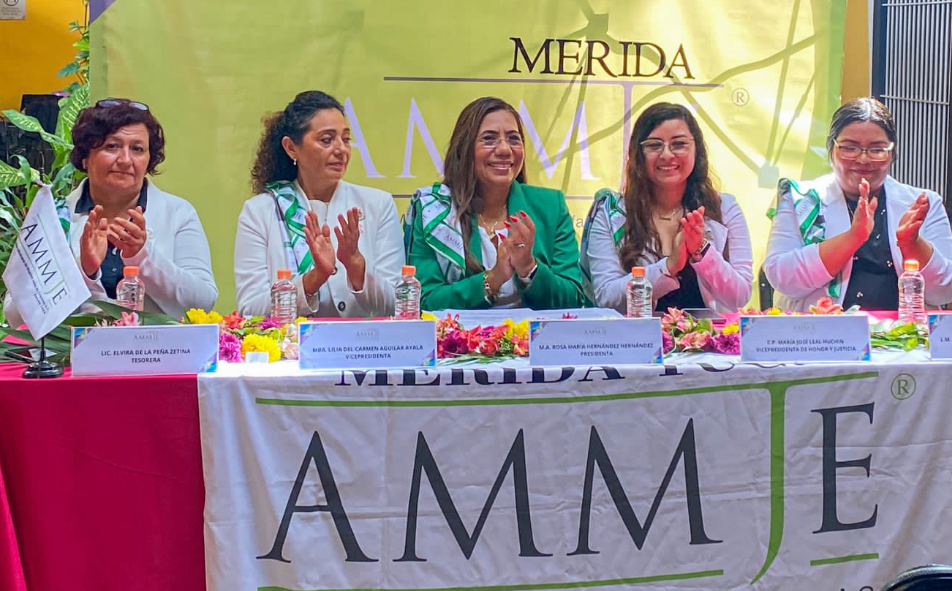 AMMJE Mérida presenta resultados y los proyectos que desarrollarán en 2024