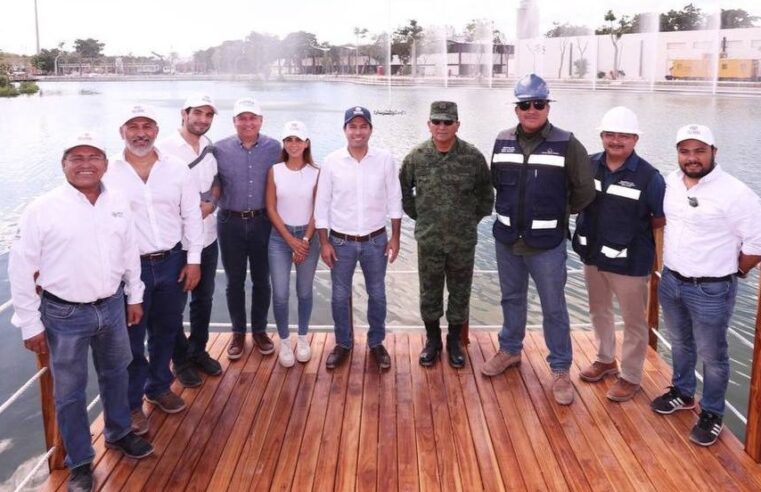 Mauricio Vila visitó el Gran Parque de «La Plancha» para constatar los avances