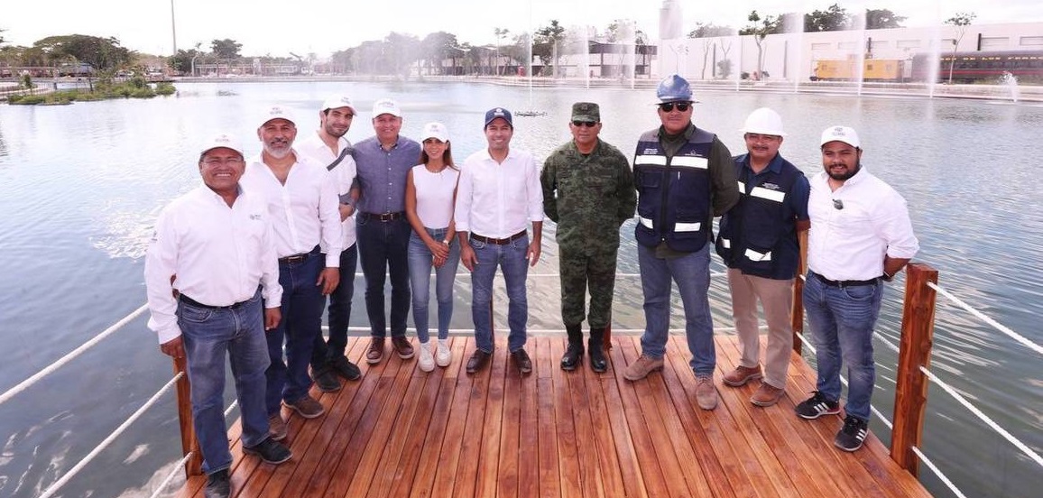 Mauricio Vila visitó el Gran Parque de «La Plancha» para constatar los avances