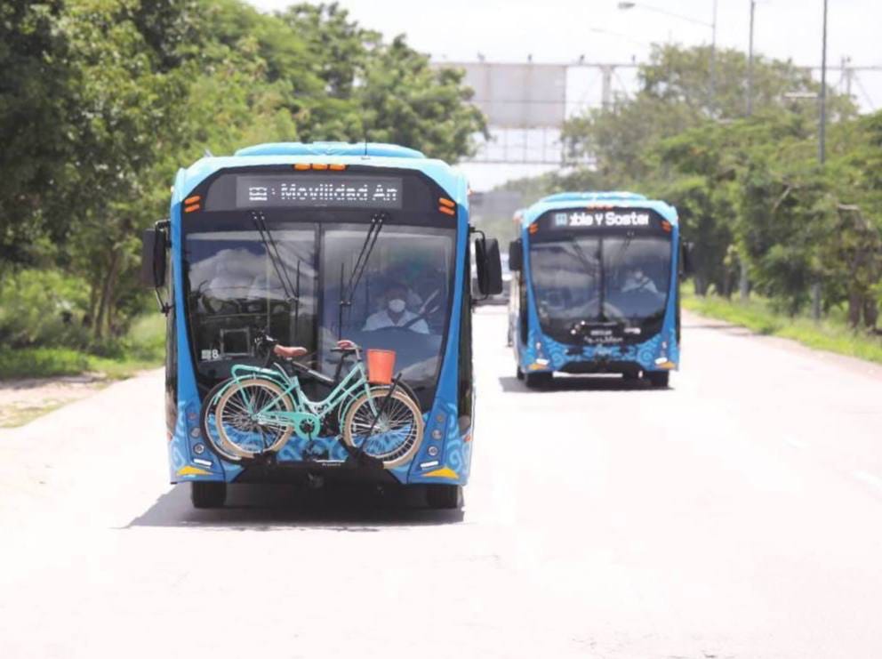 Ya funcionan los cuatro nuevos autobuses de la ruta Periférico del Va y Ven