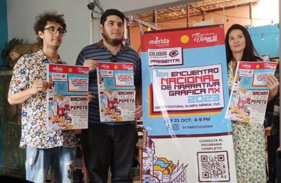 Realizarán el Encuentro Nacional de Narrativa Gráfica MX en Mérida