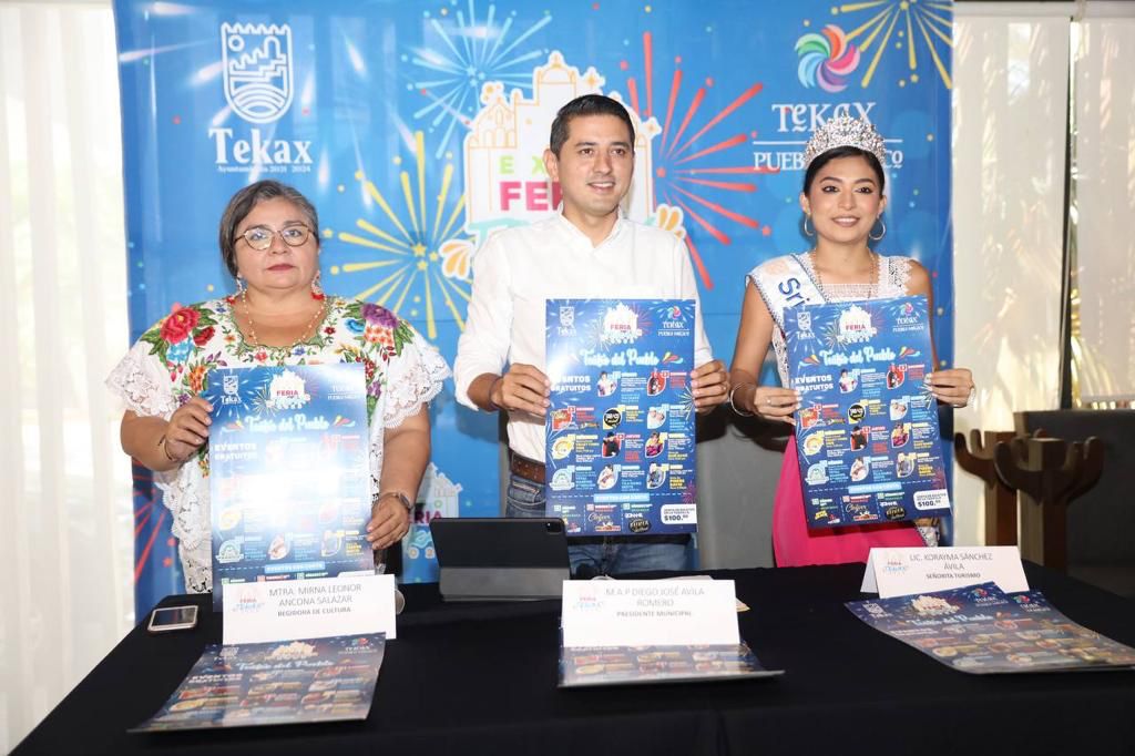 Presentan la Expo Feria Tekax 2023, del 3 al 13 de noviembre