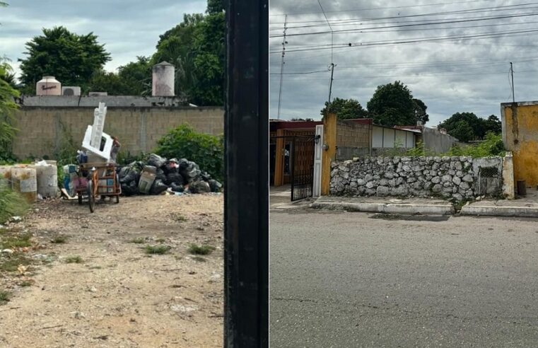 El «Ecoloco» alcalde de Izamal traslada el basurero municiplal a una casa de su papá