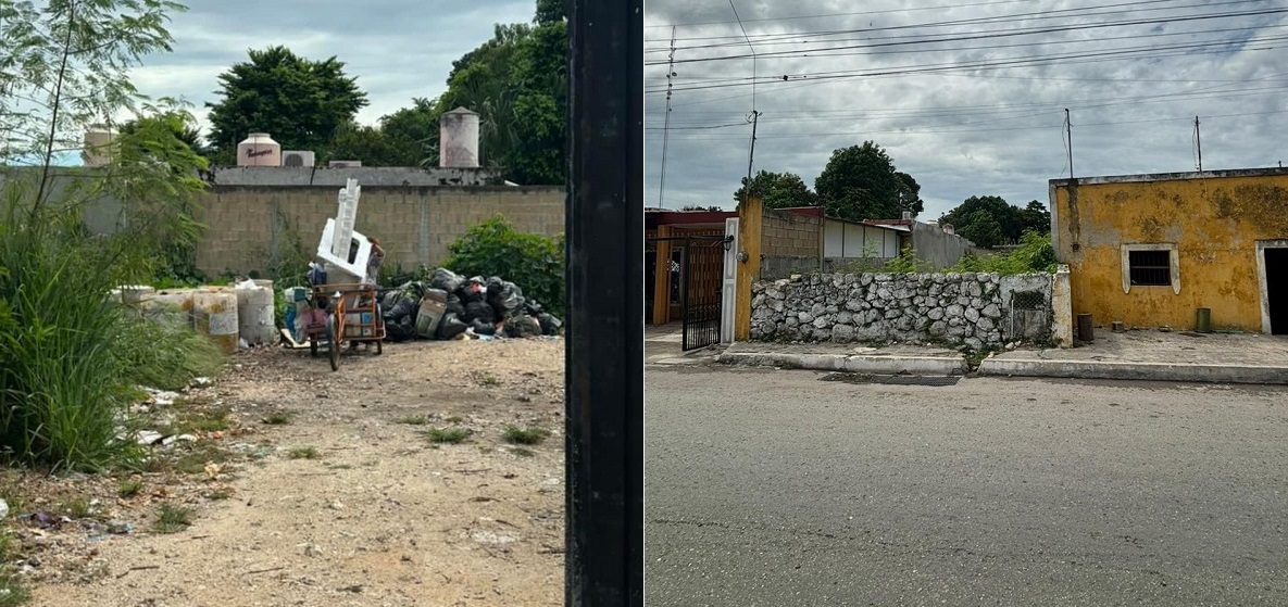 El «Ecoloco» alcalde de Izamal traslada el basurero municiplal a una casa de su papá