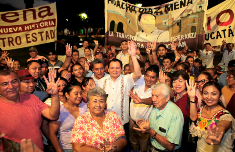 Militantes de Cuncunul y Kaua se suman a «Huacho» Díaz