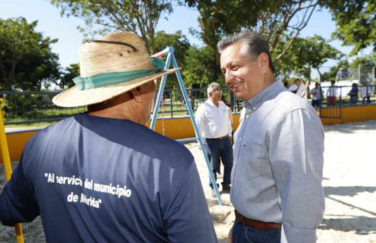 El Ayuntamiento refuerza el mantenimiento a los parques de Mérida