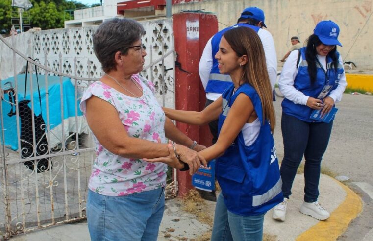 Isabel Rodríguez promueve programas de salud y de apoyo a madres solteras en Kanasín