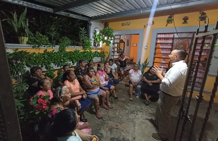 Priístas de Mérida refrendan su convicción con el partido: Vadillo va al sur de la ciudad