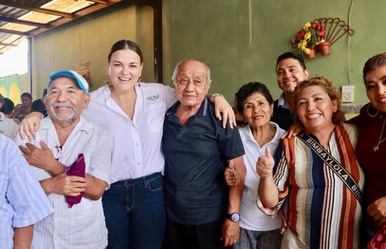 Cecilia Patrón en equipo con los adultos mayores para hacer una Mérida más solidaria