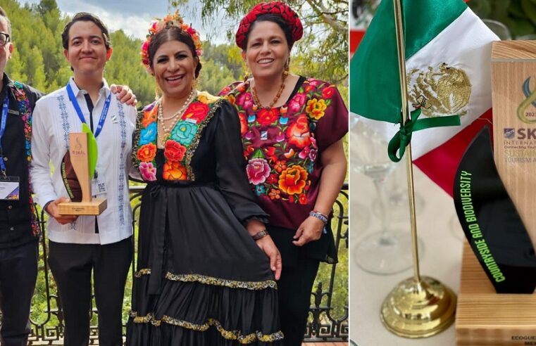 Yucatán recibe el Premio Internacional en Sustentabilidad en “Biodiversidad y Naturaleza”