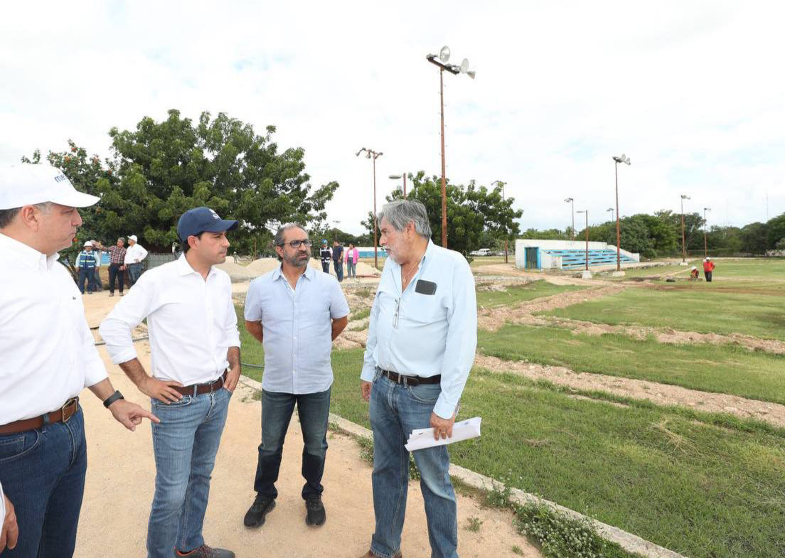 Remozamiento de la Unidad Deportiva del Sur «Henry Martín» avanza a buen ritmo