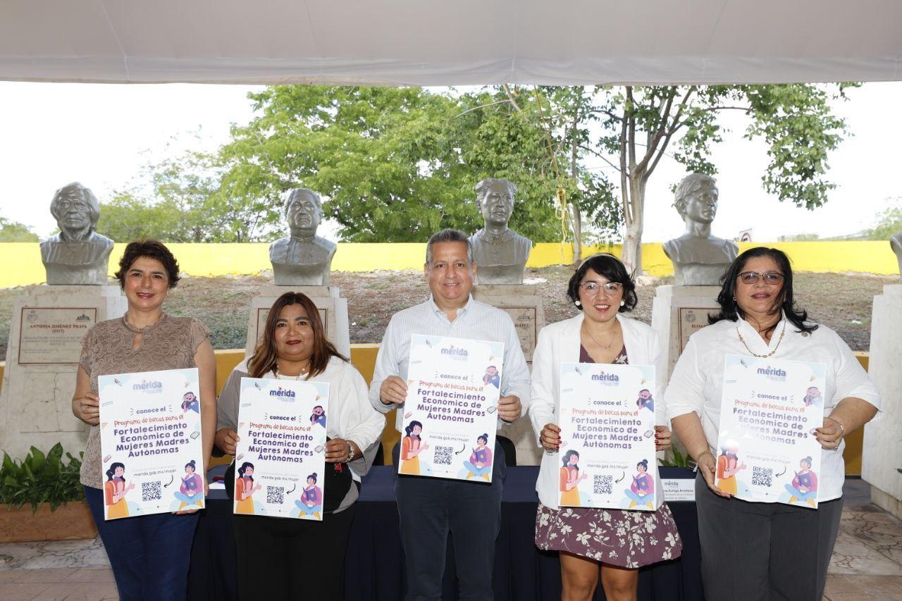 Convocatoria de becas para el fortalecimiento de la economía de mujeres meridanas