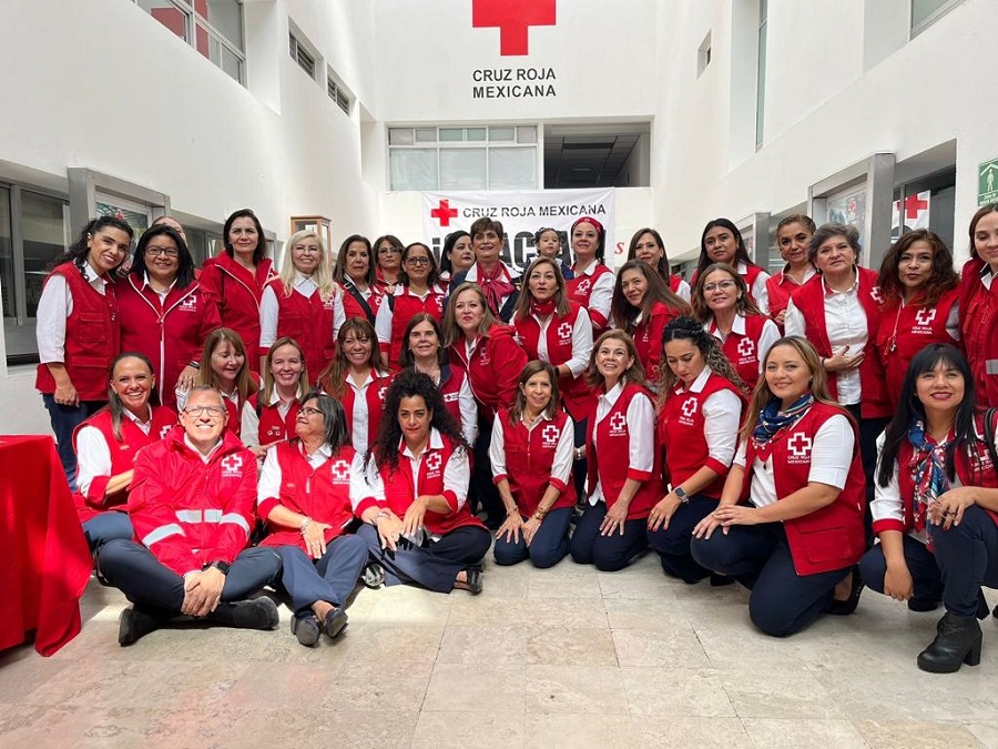 Fortalecen el Voluntariado de Damas de la Cruz Roja Yucatán